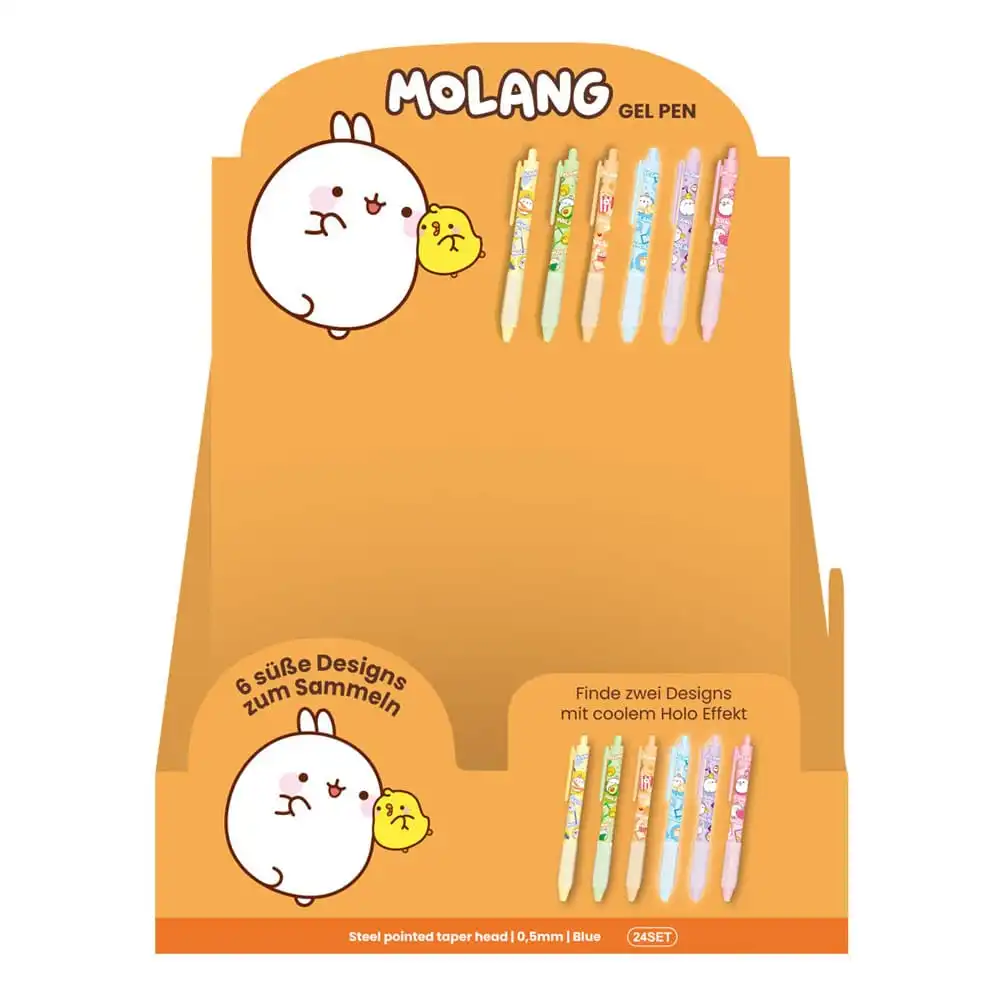 Molang Premium Gel Pens - 1 Unidade Aleatória